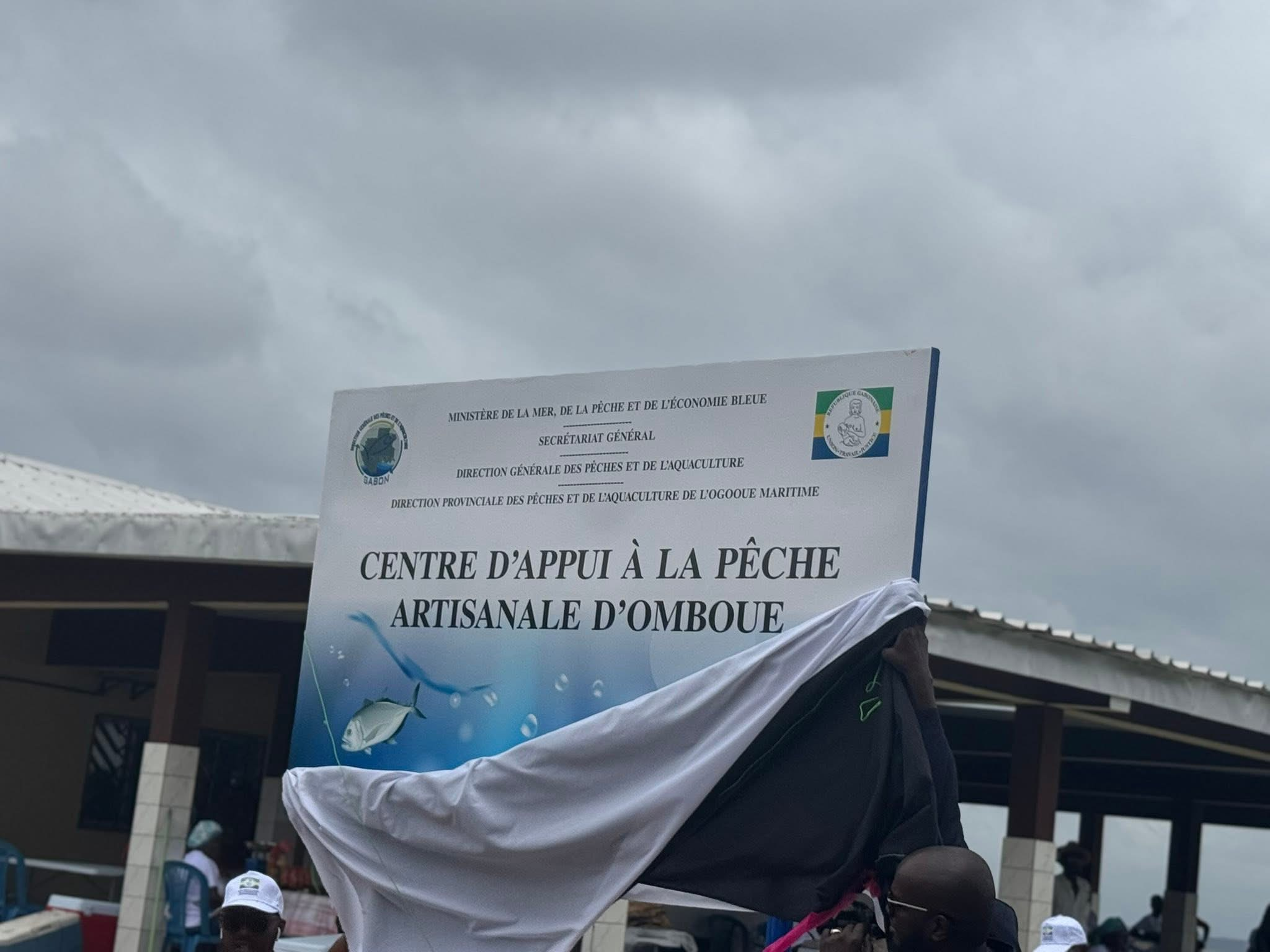 Omboué : inauguration du Centre d’Appui à la Pêche Artisanale (CAPAO)