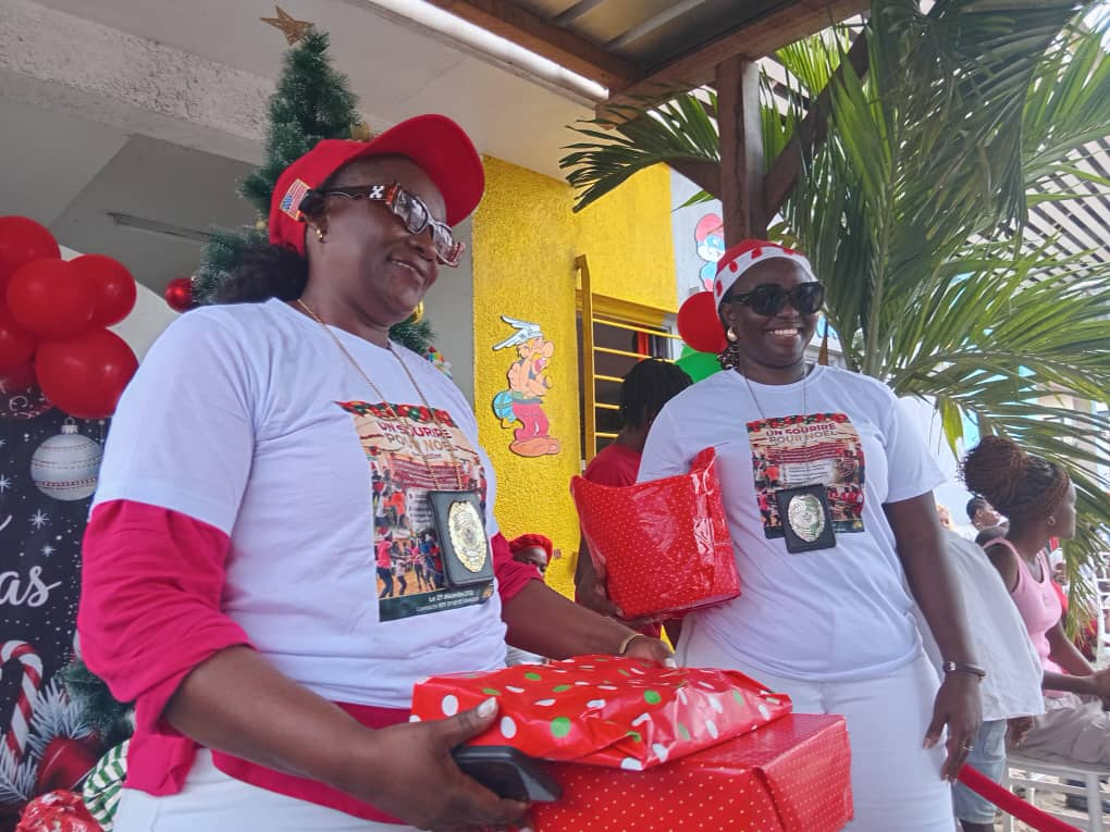 Noël solidaire à Port-Gentil : des enfants vulnérables à l’honneur grâce à l’ONG Aurore