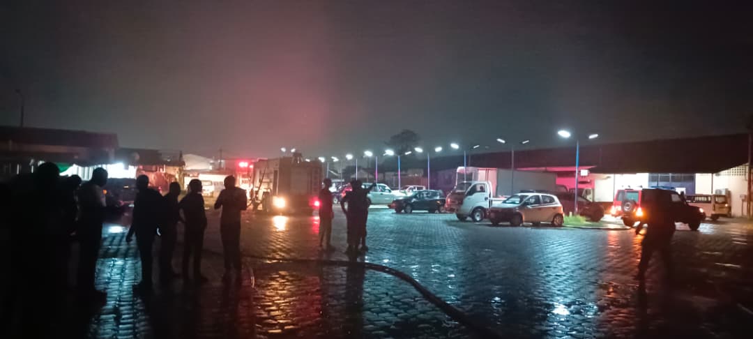 Port-Gentil: un incendie au Port Môle ravage certains bureaux de l’entreprise de transport maritime Logimar