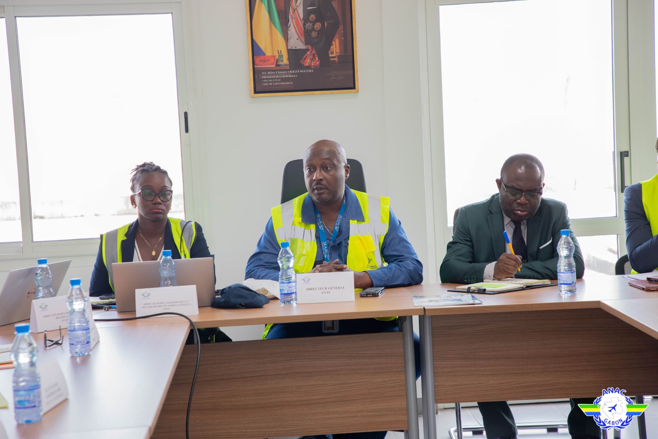Port-Gentil : l’ANAC en mission d’inspection à l’aéroport Joseph Redjambé Issani
